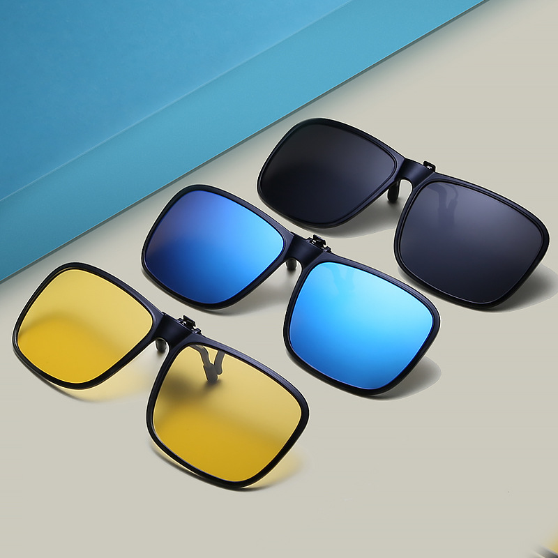 Fishing Sunglasses Polarized - مربع الاستقطاب النظارات الشمسية كليب قصر
