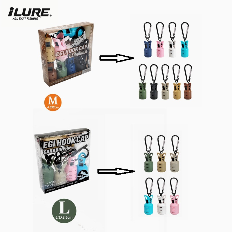 Fishing Belt - مجموعة واقيات طُعم الحبار مقاس L+M،