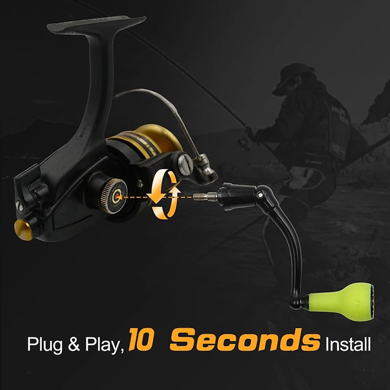 Penn Reel Spinfisher - مقبض بديل لبكرة الصيد الدوارة، متوافق