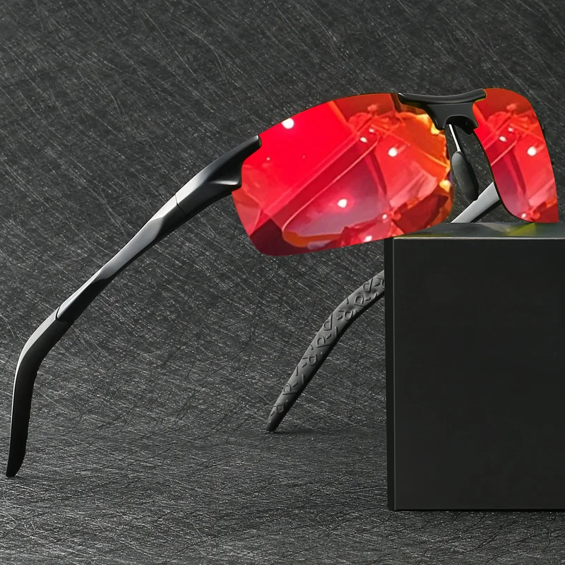 نظارات شمسية كلاسيكية ريترو شب - مراجعة Fishing Sunglasses Polarized وسعره