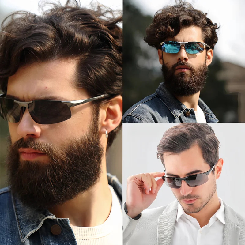 نظارات شمسية كلاسيكية ريترو شب - مراجعة Fishing Sunglasses Polarized وسعره