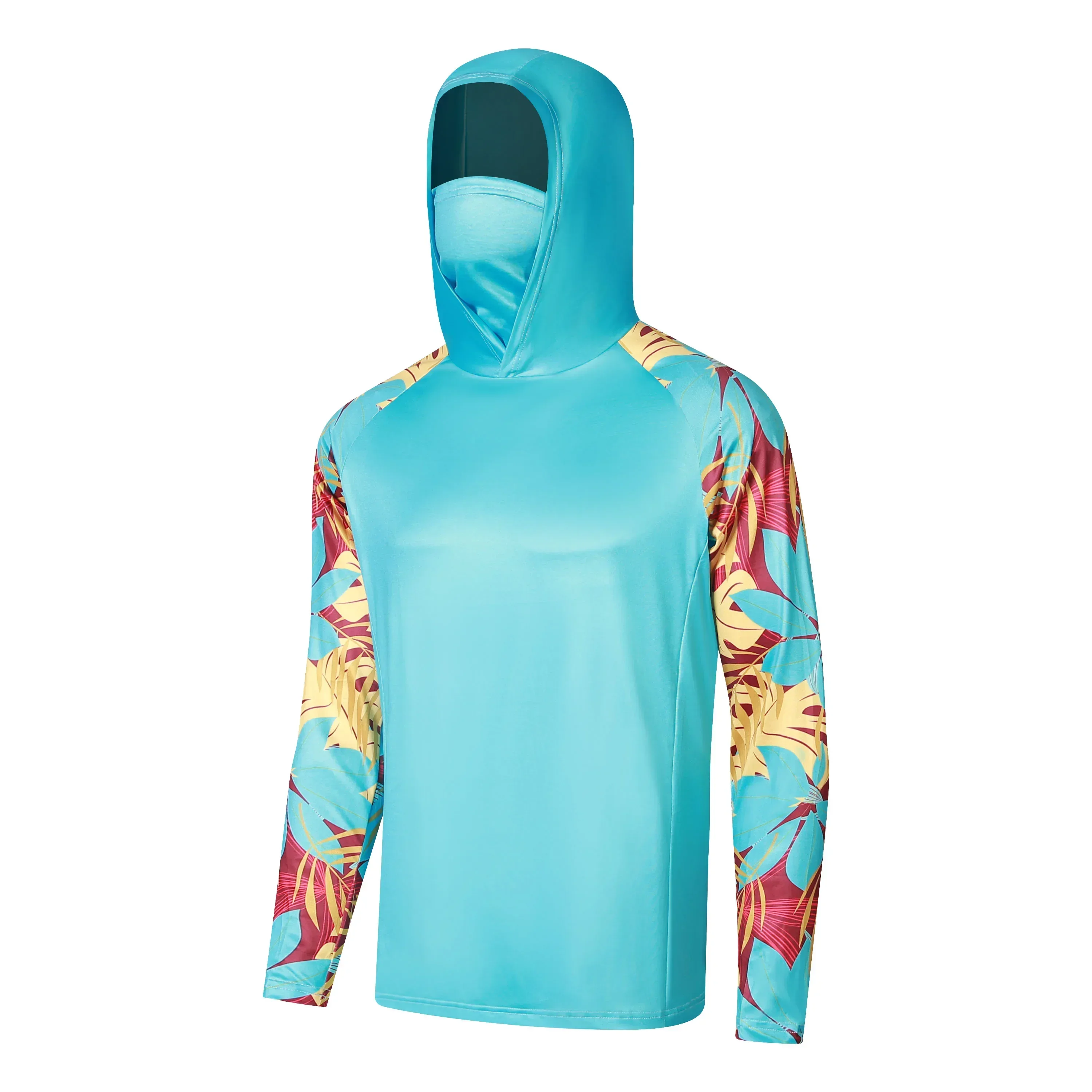 قميص صيد مموه بأكمام طويلة منا - مراجعة Fishing Mask Sun Protection وسعره