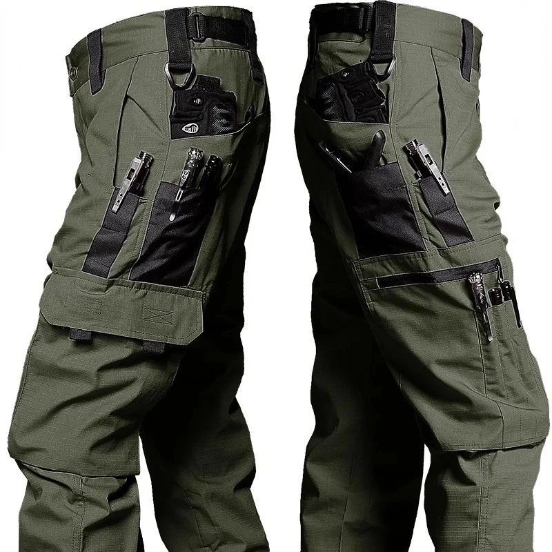 ارتداء مقاومة العمل بانت رجل م - مراجعة Fishing Pants Waterproof وسعره