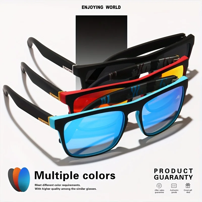 1/3 قطع نظارات شمسية مربعة كلا - مراجعة Fishing Sunglasses Polarized وسعره