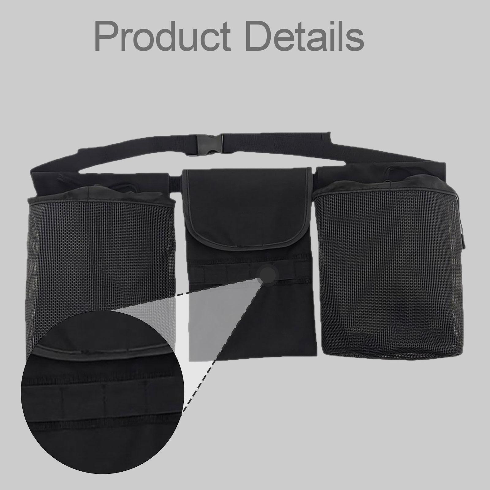 حقيبة خصر قابلة للتعديل، مثالي - مراجعة Fishing Belt وسعره